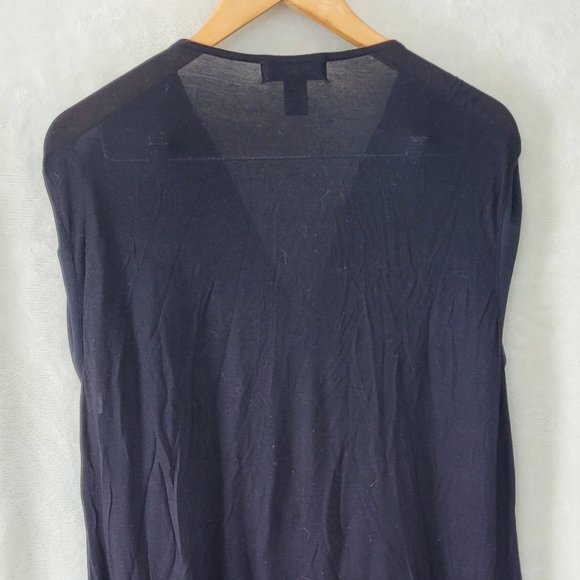 August Silk black blouse - Picture 3 of 4